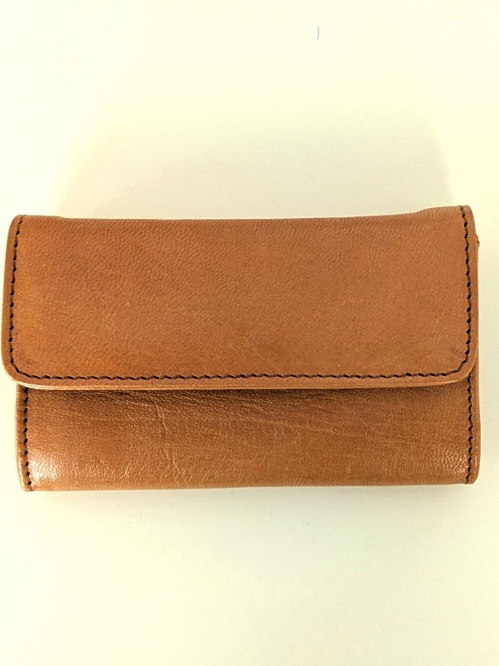 🆕✨ Genuine Camel Leather Wallet- Brand New Overseas Find (3"x5")